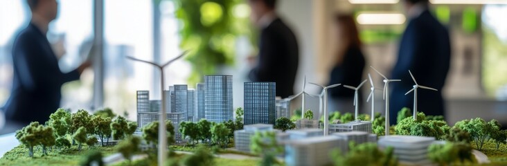 Sustainable Development Planning with City Models and Wind Power Technologies