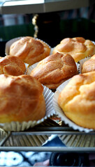 Adobe Stock Description: Soft Custard Bun
Soft, fluffy bun with creamy vanilla custard filling. Perfect for baking, dessert, and pastry visuals. A sweet treat for any occasion