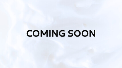 Minimalist Coming Soon Design.
