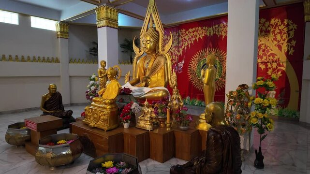 Shalban Buddhist Monastery temple, Chittagong Division, Comilla, Bangladesh