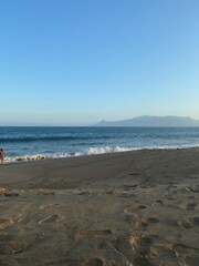 beach and sea