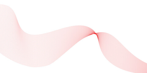 Abstract red wave background.
