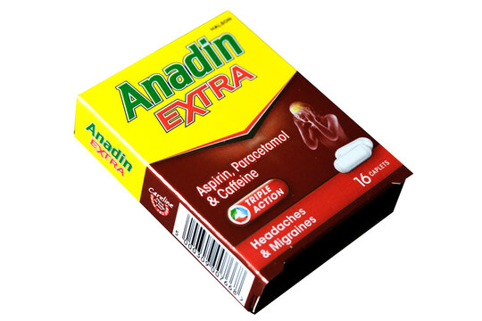 Anadin Extra Caplets Or Tablets Pain Relief Medicine