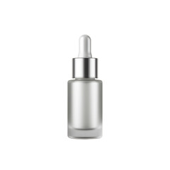 Elegant Glass Dropper Bottle for Essential Oils, Serums, and Beauty Products with a Sleek Design and Soft Focus Background Transparent background or png