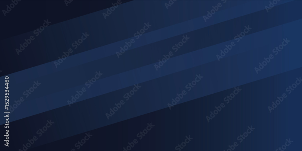 Poster blue black abstract background geometry shine and layer element vector for presentation design. suit