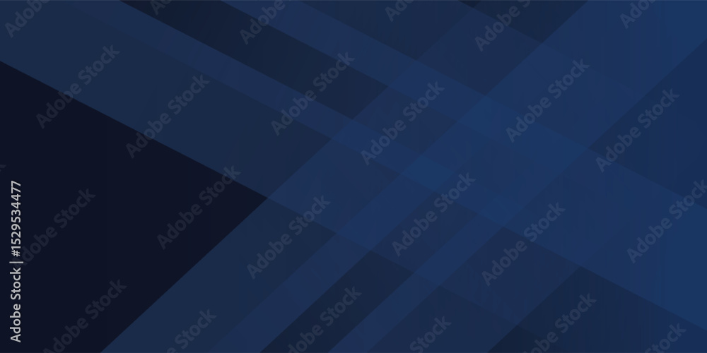 Aufkleber blue black abstract background geometry shine and layer element vector for presentation design. suit