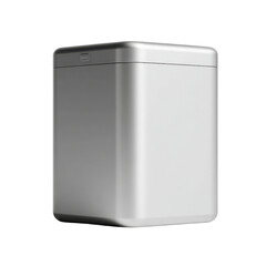 Sleek Gray Container with Modern Design Perfect for Storage and Organization in Home or Office Settings Transparent background or png