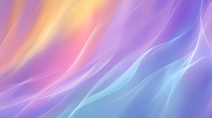 Vibrant flowing abstract background with a soft watercolor inspired gradient effect transitioning from warm to cool tones and creating a dreamlike ethereal atmosphere