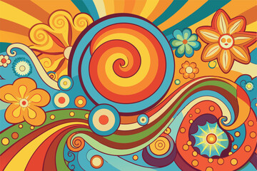 abstract background with circles