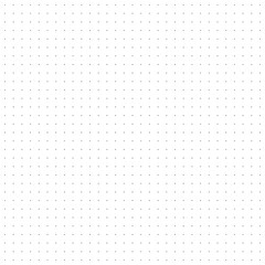 Dotted squared grid graph paper template for notebooks. Simple dotted background. Bullet journal pattern texture. Design printable graphic sheet.