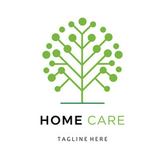 home care logo creative design concept medical business