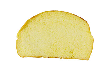 potato bread slices on a transparent background