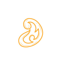 Obraz premium handdrawn vintage flourishes