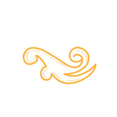 Obraz premium handdrawn vintage flourishes