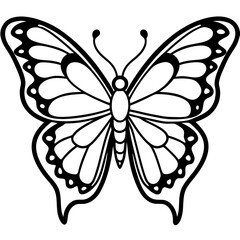 butterfly, insect, nature, vector, illustration, wing, design, decoration, summer, fly, beauty, animal, tattoo, spring, art, wings, pattern, black, flower, moth, image, yellow, silhouette, flying, sym