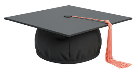 Isolated Graduation Cap