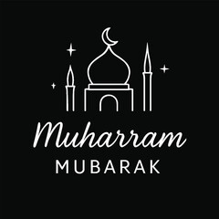 Vector illustration of iconic religious and historical buildings from an old cityscape