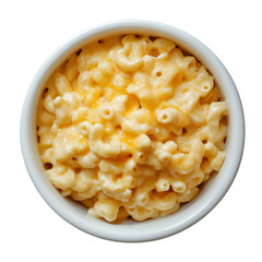 Pasta in a plate , isolated on transparent background, png
