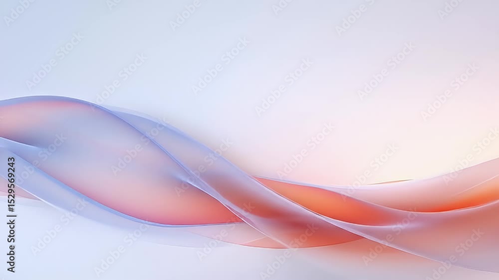 Aufkleber abstract wavy background with soft gradient colors and smooth texture in a modern style creative bac