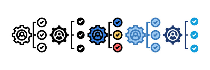Skillset Icon Element For Design