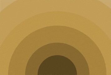 Golden swirl pattern of textured circles creating an abstract grunge background