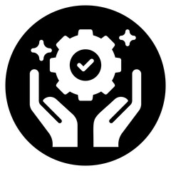 service glyph icon