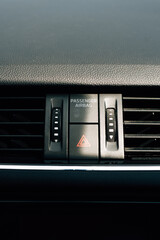 Adjusting the blower in an old car