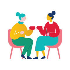 Fototapeta premium man and woman with heart