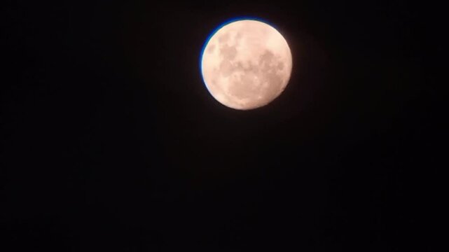 The appearance of the moon at night in the Bekasi area of ​​Indonesia on June 9, 2025 at 00:15 taken by the realme C25 camera and DIY telescope