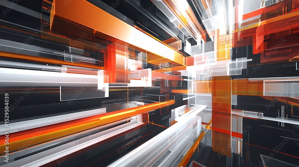 Poster high tech abstract background