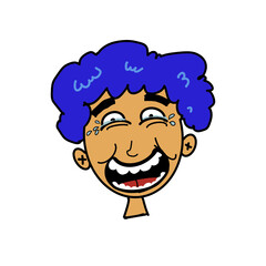 cartoon funny man