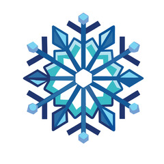 Snowflake Vector Icon Set, Editable and Ready for Use