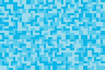 Vector design presents blue rectangular tiles with smooth gradients and soft corners, creating a clean, modern aesthetic perfect for backgrounds, tech, and branding visuals.

