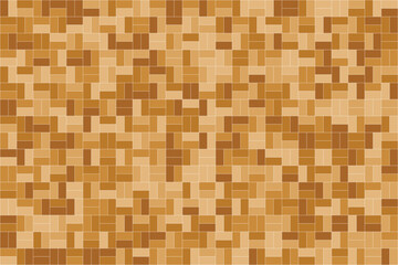 The design showcases gradient brown rectangular tiles in a vector pattern background, offering a clean, organized look for modern layouts and visual compositions.