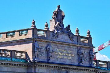 Riksdag Parliament Building  In Stockholm Sweden