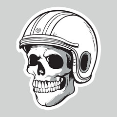 pirate flag with skull and crossbones on a black background. Classic symbol of piracy, danger, and warning. Vector illustration