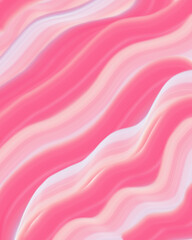 Seamless pink wave gradation color textured abstract illustration for wallpaper background or template