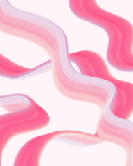 Seamless pink wave gradation color textured abstract illustration for wallpaper background or template