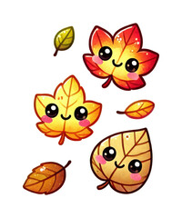 Fototapeta premium Funny cartoon animal and cat character collection vector illustration set with cute butterfly, dog, and tiger designs