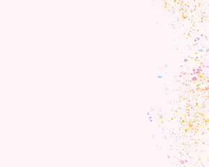 Seamless colorful watercolor splash abstract illustration for wallpaper background, work art or template