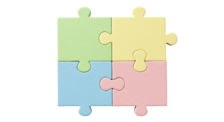 Isolated Four Puzzle Pieces