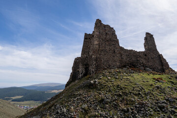 Kinzi Castle or Kindzi Castle is a medieval Georgian castle located in the historical Artani region, northwest of the Bagdashen village of the central district of Ardahan Province. It is also called "