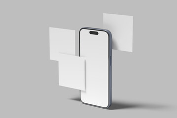 Instagram Post Blank Mockup template