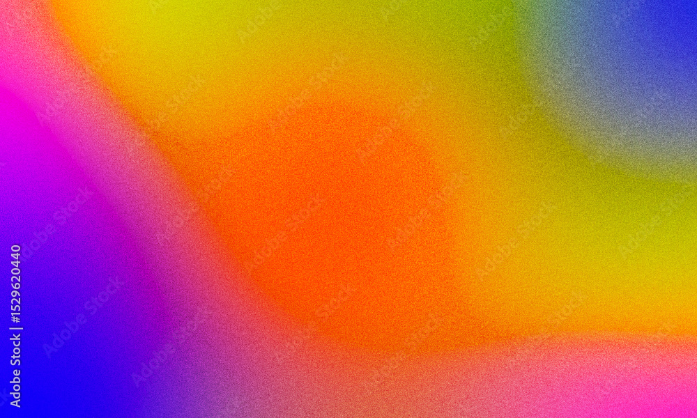 Poster abstract multicolored gradient background with grainy texture for creative and modern designs