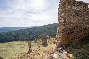 Kinzi Castle or Kindzi Castle is a medieval Georgian castle located in the historical Artani region, northwest of the Bagdashen village of the central district of Ardahan Province. It is also called "