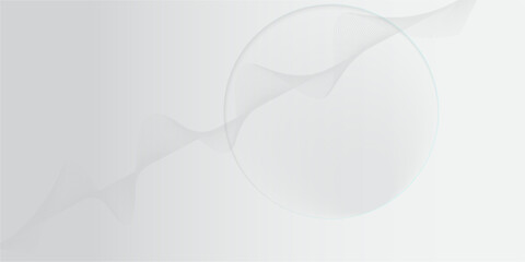 abstract white gradient color background with curve and swirl lines decoration
