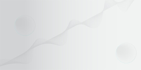 abstract white gradient color background with curve and swirl lines decoration