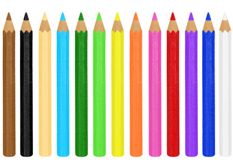 色鉛筆のイラスト