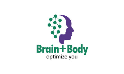 Brain Body Connection Logo Neuroscience, Mental Health, Wellness, Psychology, and Holistic Health Design