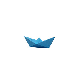 origami paper boat